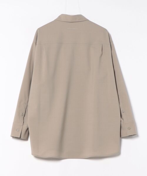 MM6 Maison Margiela(エムエムシックス メゾン マルジェラ)の「MM6 Long-sleeved Shirt(シャツ/ブラウス・メンズ・ベージュ・44)」の2枚目の写真