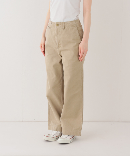 ≪一部カラーWEB限定 / 追加≫OVER SIZED CHINO パンツ 2（チノパンツ