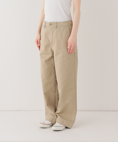 FRAMeWORK OVER SIZED CHINO ベージュ 38 FRAMeWORK（フレームワーク） チノパン 「追加」OVER SIZED CHINO
