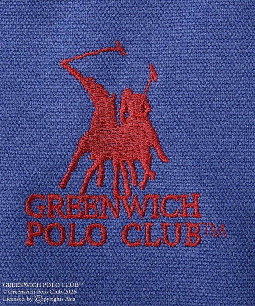 GREENWICH POLO CLUB(グリニッジポロクラブ)の「GREENWICH POLO CLUB(TM) トート(トートバッグ・レディース・ネイビー/イエロー/ホワイト系その他2・FREE)」の8枚目の写真
