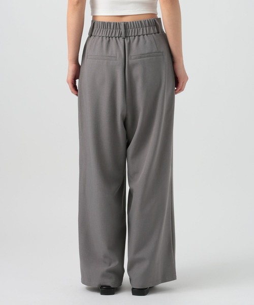 BAYFLOW(ベイフロー)の「メルティフィールタックパンツ(その他パンツ・レディース・ブラック/グレー/ブラウン・MEDIUM/SMALL)」の4枚目の写真