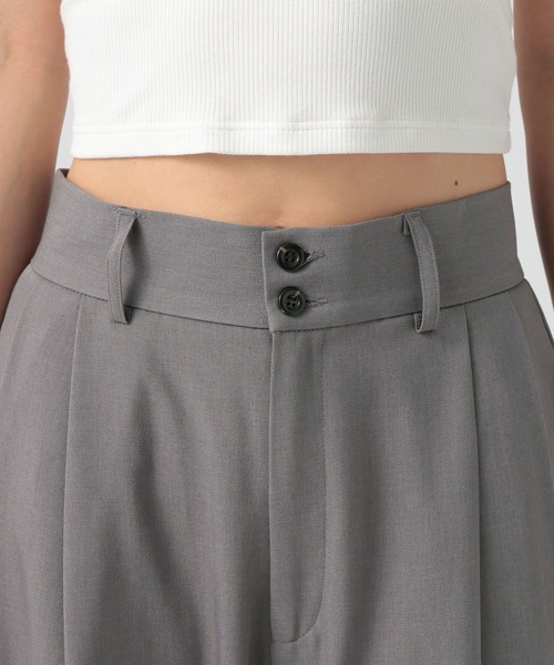 BAYFLOW(ベイフロー)の「メルティフィールタックパンツ(その他パンツ・レディース・ブラック/グレー/ブラウン・MEDIUM/SMALL)」の6枚目の写真