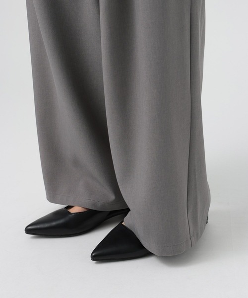 BAYFLOW(ベイフロー)の「メルティフィールタックパンツ(その他パンツ・レディース・ブラック/グレー/ブラウン・MEDIUM/SMALL)」の8枚目の写真