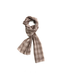 999HUMANITY（999ヒューマニティ）の「アドベンチャーチェックスカーフ（ブラウン）（バンダナ/スカーフ）」