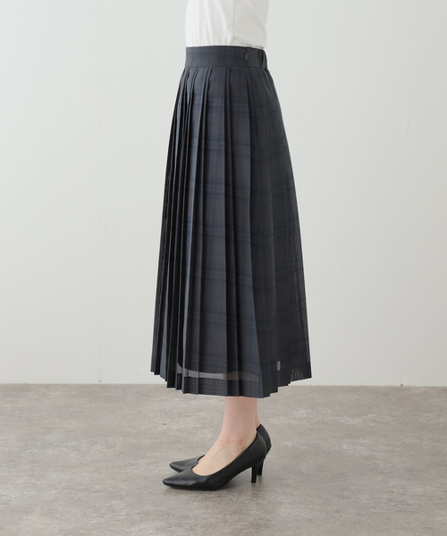 IENA（イエナ）の「シアーチェックプリーツスカート（スカート・レディース・グレー・38/36）」の17枚目の写真