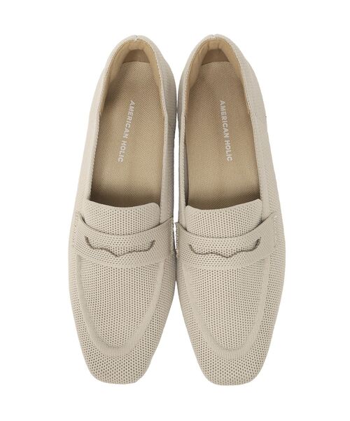 AMERICAN HOLIC(アメリカンホリック)の「【整履き】ニットローファー(ローファー・レディース・ブラック/アイボリー・S/M/L)」の19枚目の写真