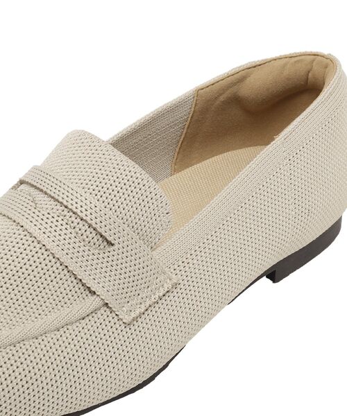 AMERICAN HOLIC(アメリカンホリック)の「【整履き】ニットローファー(ローファー・レディース・ブラック/アイボリー・S/M/L)」の14枚目の写真