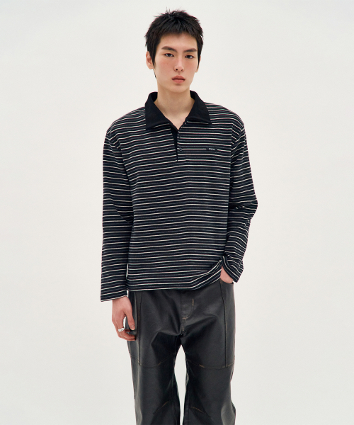 PROCESS（プロセス）の「Soft Touch PK - Black（Tシャツ/カットソー・メンズ・ブラック・FREE）」の3枚目の写真