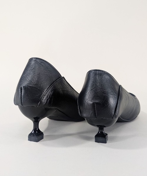 styiro(スタイロ)の「【かかと柔らか】3cm・5cm選べる 新生活 通勤靴 フォーマル ポインテッドトゥ ピンヒール パンプス(パンプス・レディース・ブラック系3/ブラック系5・38/37/36/39/35/40)」の14枚目の写真