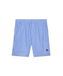 MSGM（エムエスジーエム）の「TheMwave ストライプ ポプリンショーツ（チノパンツ）」
