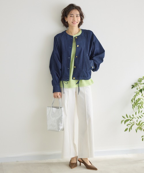 KATHARINE ROSS（キャサリンロス）の「【PILLINI/ピリーニ】【COOL/UV】ワイドパンツ（その他パンツ・レディース・ホワイト/ネイビー/カーキ・FREE）」の10枚目の写真