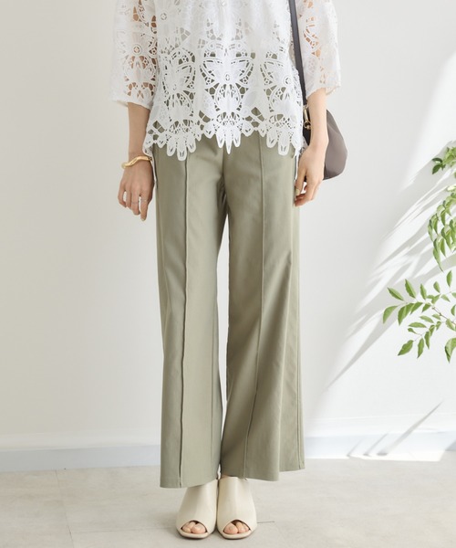 KATHARINE ROSS（キャサリンロス）の「【PILLINI/ピリーニ】【COOL/UV】ワイドパンツ（その他パンツ・レディース・ホワイト/ネイビー/カーキ・FREE）」の13枚目の写真