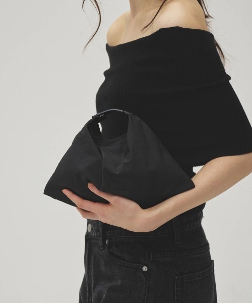 TODAYFUL(トゥデイフル)の「TODAYFUL Leatherbelt Mini Bag レザーベルトミニバッグ/12621009(ハンドバッグ・レディース・ベージュ/ブラック・ONE SIZE)」の1枚目の写真