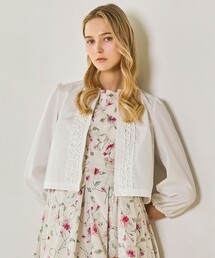 TOCCA（トッカ）の「SWEET FRILL JACKET ジャケット（ノーカラージャケット）」