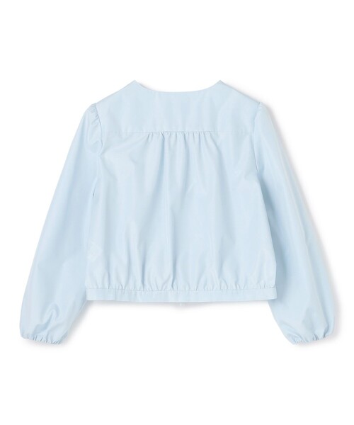 TOCCA（トッカ）の「SWEET FRILL JACKET ジャケット（ノーカラージャケット・レディース・スカイブルー系/ホワイト系・0/4）」の18枚目の写真