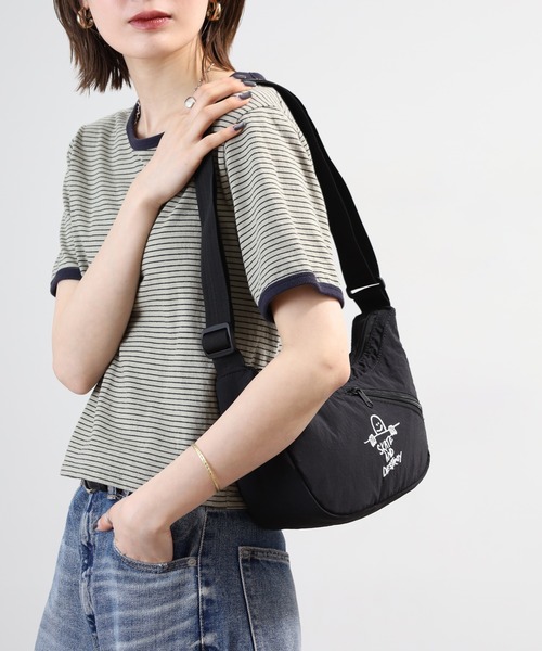 THRASHER(スラッシャー)の「THRASHER BACKSLASH SHOULDER ショルダーバッグ(ショルダーバッグ・メンズ・ブラック×ホワイト/ブラック系・FREE)」の15枚目の写真