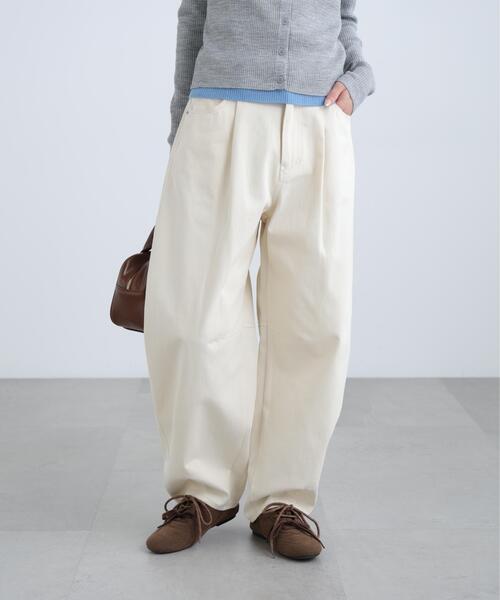 FREE'S MART（フリーズマート）の「◆ウォッシュドチノカーブパンツ（その他パンツ・レディース・ベージュ/ホワイト・X-SMALL/MEDIUM/SMALL）」の5枚目の写真