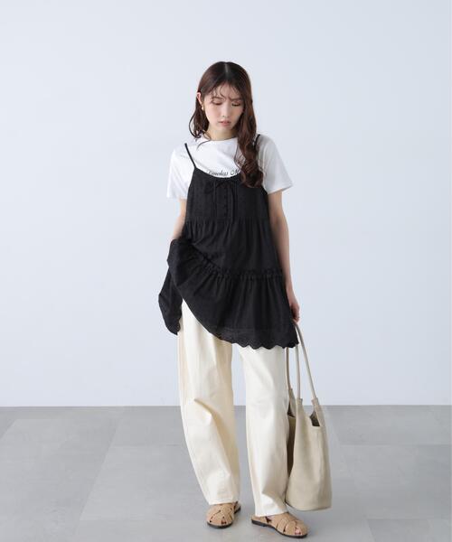 FREE'S MART（フリーズマート）の「◆ウォッシュドチノカーブパンツ（その他パンツ・レディース・ベージュ/ホワイト・X-SMALL/MEDIUM/SMALL）」の13枚目の写真