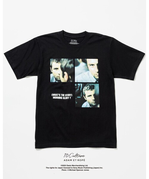 ADAM ET ROPE'（アダムエロペ）の「【oasis　10Culture / ADAM ET ROPE'】Morning Glory Members Design TSH（Tシャツ/カットソー・メンズ・グレー系その他/グレー/ホワイト/ライトグレー・XL/M/L）」の4枚目の写真