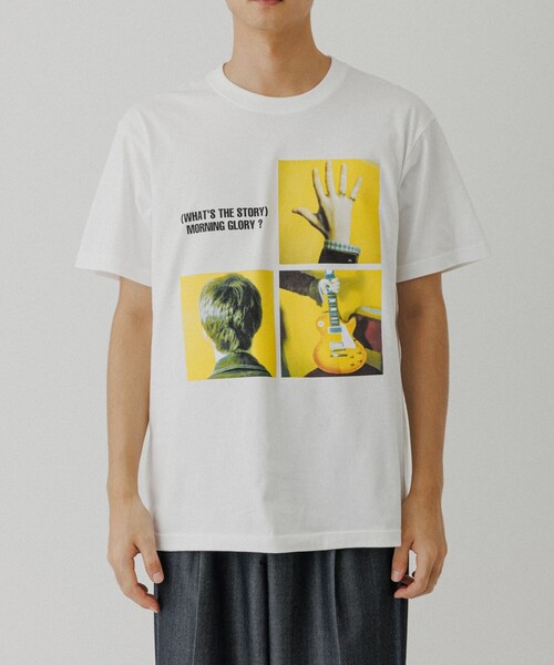 ADAM ET ROPE'（アダムエロペ）の「【oasis　10Culture / ADAM ET ROPE'】Morning Glory Members Design TSH（Tシャツ/カットソー・メンズ・グレー系その他/グレー/ホワイト/ライトグレー・XL/M/L）」の7枚目の写真