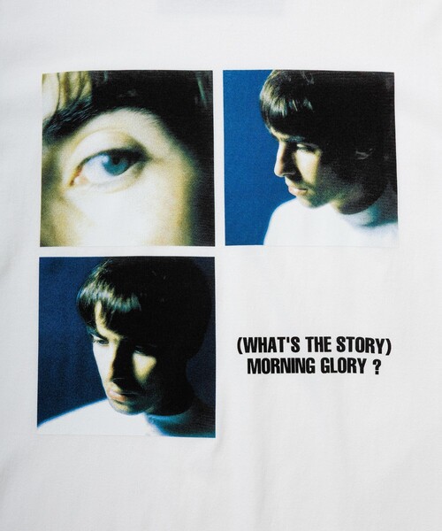 ADAM ET ROPE'（アダムエロペ）の「【oasis　10Culture / ADAM ET ROPE'】Morning Glory Members Design TSH（Tシャツ/カットソー・メンズ・グレー系その他/グレー/ホワイト/ライトグレー・XL/M/L）」の9枚目の写真