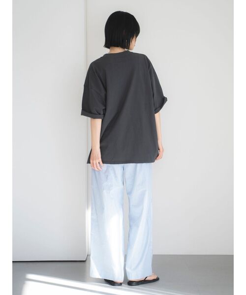 Ungrid（アングリッド）の「カットオフデザインストライプラフパンツ（その他パンツ・レディース・パープル/ブルー・FREE）」の22枚目の写真