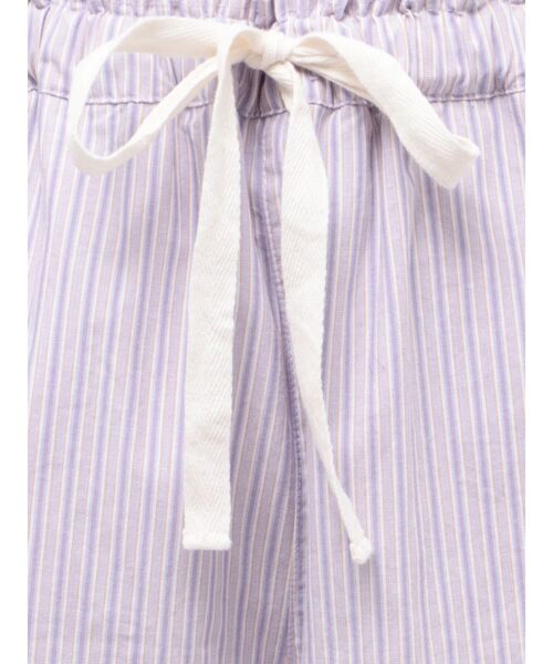 Ungrid（アングリッド）の「カットオフデザインストライプラフパンツ（その他パンツ・レディース・パープル/ブルー・FREE）」の6枚目の写真