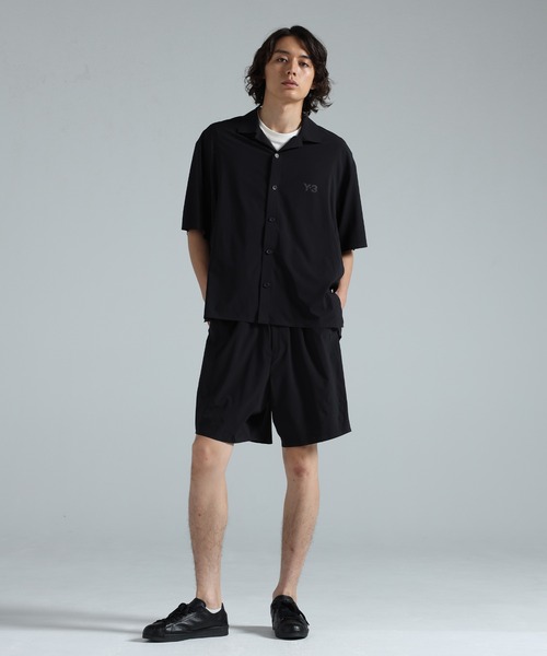 Y-3(ワイスリー)の「Y-3 ULTRALIGHT WOVEN SHIRT(シャツ/ブラウス・メンズ・ブラック・SMALL/X-SMALL/XX-LARGE/X-LARGE/LARGE/MEDIUM)」の1枚目の写真