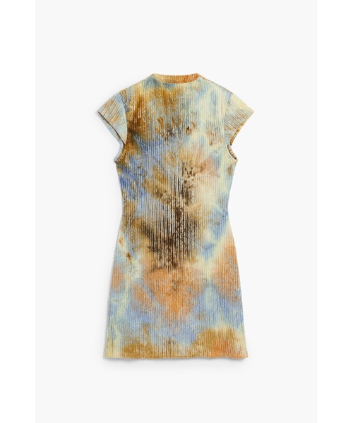Desigual(デシグアル)の「タイダイリブニットミニワンピース(ワンピース・レディース・ブラウン・XS/S/M/L/XL)」の1枚目の写真