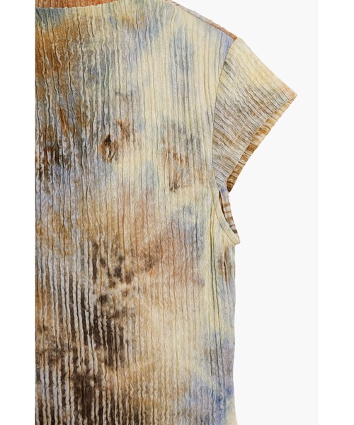 Desigual(デシグアル)の「タイダイリブニットミニワンピース(ワンピース・レディース・ブラウン・XS/S/M/L/XL)」の2枚目の写真