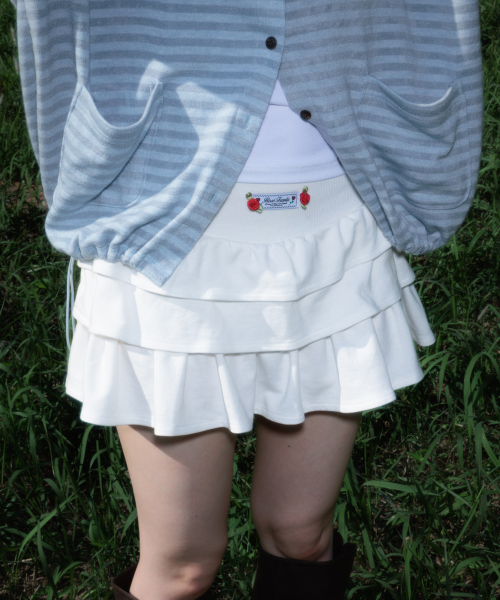 ROSEFRANTZ（ロゼフランツ）の「Stripe Heart Hood Cardigan [Sky Blue]（パーカー・レディース・スカイブルー・OS）」の13枚目の写真