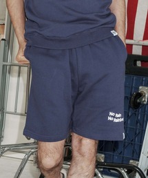 mp14819-logo printed sweat shorts スウェットショートパンツ(NR26S-16)