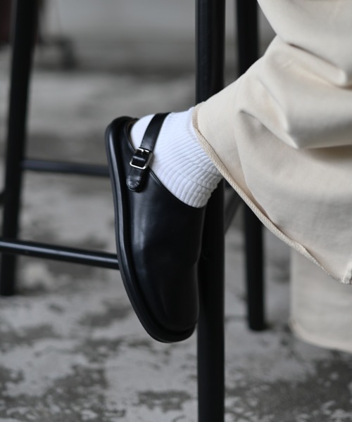 Marient（マリエント）の「Clog belt shoes / クロッグベルトシューズ（サンダル・レディース・ブラック・23.5cm/23.0cm/24.0cm）」の5枚目の写真