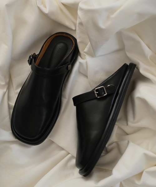 Marient（マリエント）の「Clog belt shoes / クロッグベルトシューズ（サンダル・レディース・ブラック・23.5cm/23.0cm/24.0cm）」の8枚目の写真