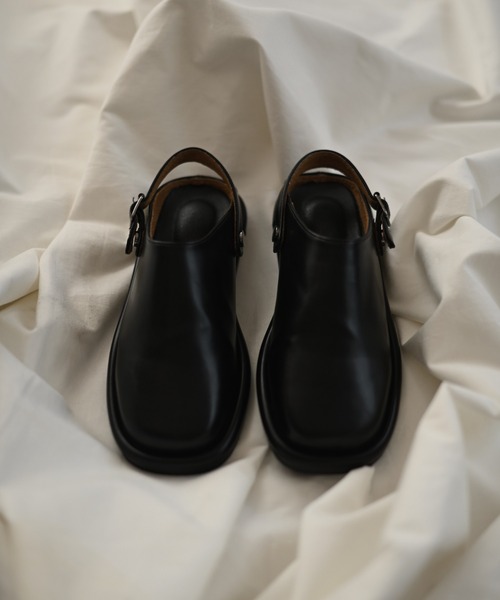 Marient（マリエント）の「Clog belt shoes / クロッグベルトシューズ（サンダル・レディース・ブラック・23.5cm/23.0cm/24.0cm）」の10枚目の写真