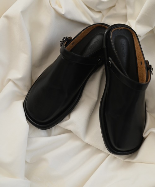 Marient（マリエント）の「Clog belt shoes / クロッグベルトシューズ（サンダル・レディース・ブラック・23.5cm/23.0cm/24.0cm）」の12枚目の写真
