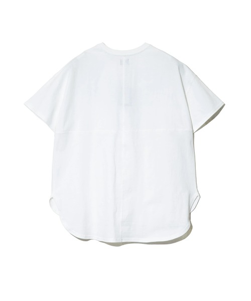 go slow caravan(ゴースローキャラバン)の「USA/C ラウンドヘムTEE W(Tシャツ/カットソー・レディース・ブラック/グリーン/イエロー/ホワイト・FREE)」の16枚目の写真