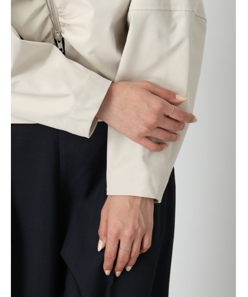 fifth（フィフス）の「コクーンダブルジップブルゾン（ブルゾン・レディース・アイボリー/ブラック・M）」の17枚目の写真