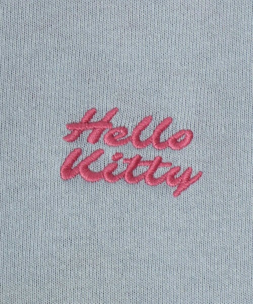 sanrio(サンリオ)の「2026SS sanrio/サンリオ キャラクター フロント/バック サガラ刺繍 半袖Tシャツ(Tシャツ/カットソー・レディース・ホワイト/サックスブルー/スミクロ/アッシュグレー・L/M)」の19枚目の写真