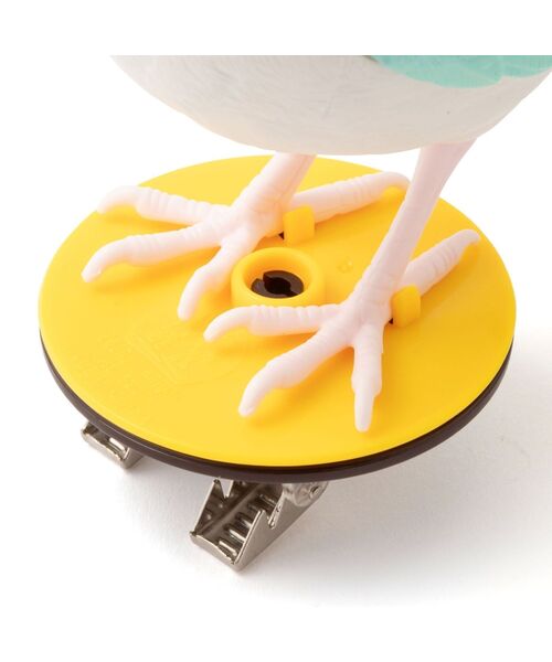 Francfranc（フランフラン）の「人感ミュージックバード クリップ ミント（おもちゃ・レディース・グリーン・FREE）」の5枚目の写真