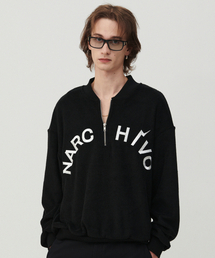 Beyond Closet（-）の「[COLLECTION LINE] ヘビーテリー ハーフジップ スウェットシャツ ブラック（スウェット）」