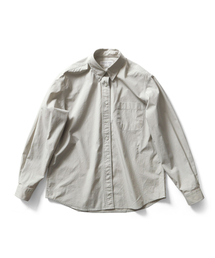 THOMASMORE（トーマスモア）の「ピマスナップダウンシャツ - フォググリーン（シャツ/ブラウス）」