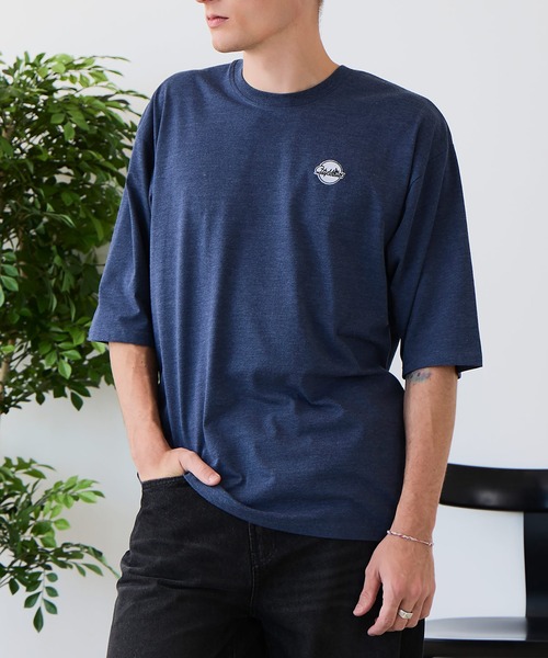 JEANS MATE（ジーンズメイト）の「【ZERO STAIN/ゼロステイン】汗染みの目立ちにくいTシャツ ZEROSTAIN ロゴ アニマル バックプリント オーバーサイズTシャツ 防汚 UVカット 綿タッチ・厚手（Tシャツ/カットソー・メンズ・ホワイト系その他2/ブラック系その他2/ブルー系その他/ホワイト系その他・X-LARGE/LARGE/MEDIUM）」の15枚目の写真