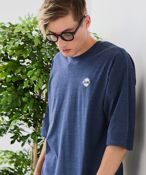 JEANS MATE（ジーンズメイト）の「【ZERO STAIN/ゼロステイン】汗染みの目立ちにくいTシャツ ZEROSTAIN ロゴ アニマル バックプリント オーバーサイズTシャツ 防汚 UVカット 綿タッチ・厚手（Tシャツ/カットソー・メンズ・ホワイト系その他2/ブラック系その他2/ブルー系その他/ホワイト系その他・X-LARGE/LARGE/MEDIUM）」の18枚目の写真