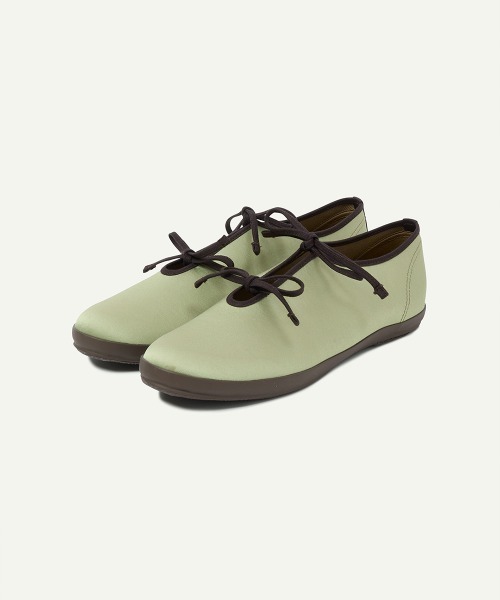 leinwande(ラインヴァンド)の「【MOONSTAR COLLAB】LITE PRIM RIBBON / ライトプリムリボン(スニーカー・レディース・ホワイト/ブラック/グリーン・38/37/36)」の12枚目の写真