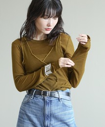 The rejoice（ザ リジョイス）の「ビスチェセットカットソー（Tシャツ/カットソー）」