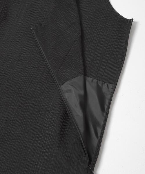 URBAN RESEARCH ROSSO WOMEN（アーバンリサーチ　ロッソ）の「ハーフスリーブオーガンジーバックオープンドレス（ワンピース・レディース・アイボリー/ブラック・FREE）」の22枚目の写真
