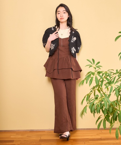 mysty woman（ミスティウーマン）の「ビーンズタイネックレス 672048（ネックレス・レディース・ゴールド・FREE）」の4枚目の写真