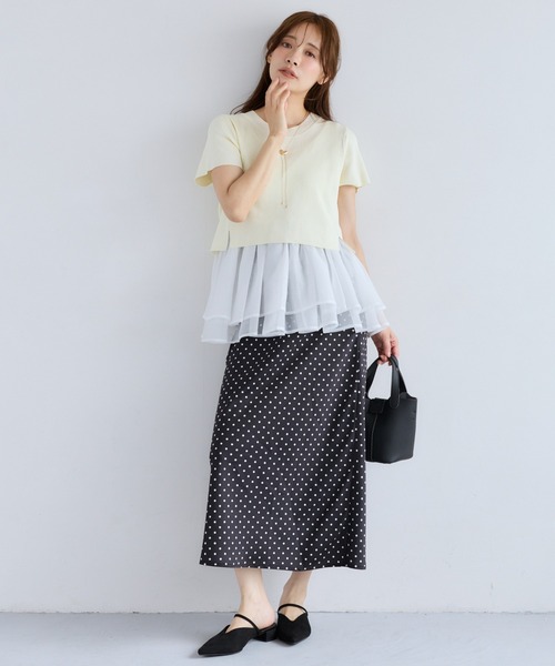 mysty woman(ミスティウーマン)の「ビーンズタイネックレス 672048(ネックレス・レディース・ゴールド・FREE)」の15枚目の写真