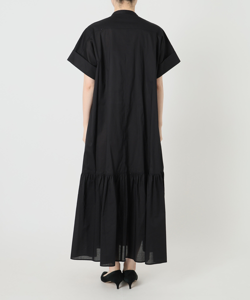 Spick & Span（スピックアンドスパン）の「《追加》ローンティアードマキシワンピース（ワンピース・レディース・ブラウン/ブラック・FREE）」の8枚目の写真
